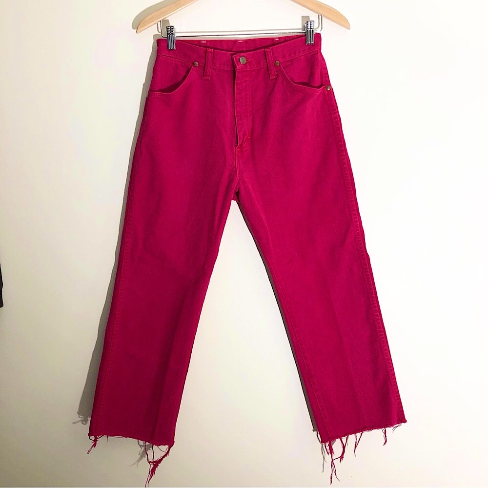 ⚡️Vintage⚡️Wrangler Pink Cowgirl Jeans